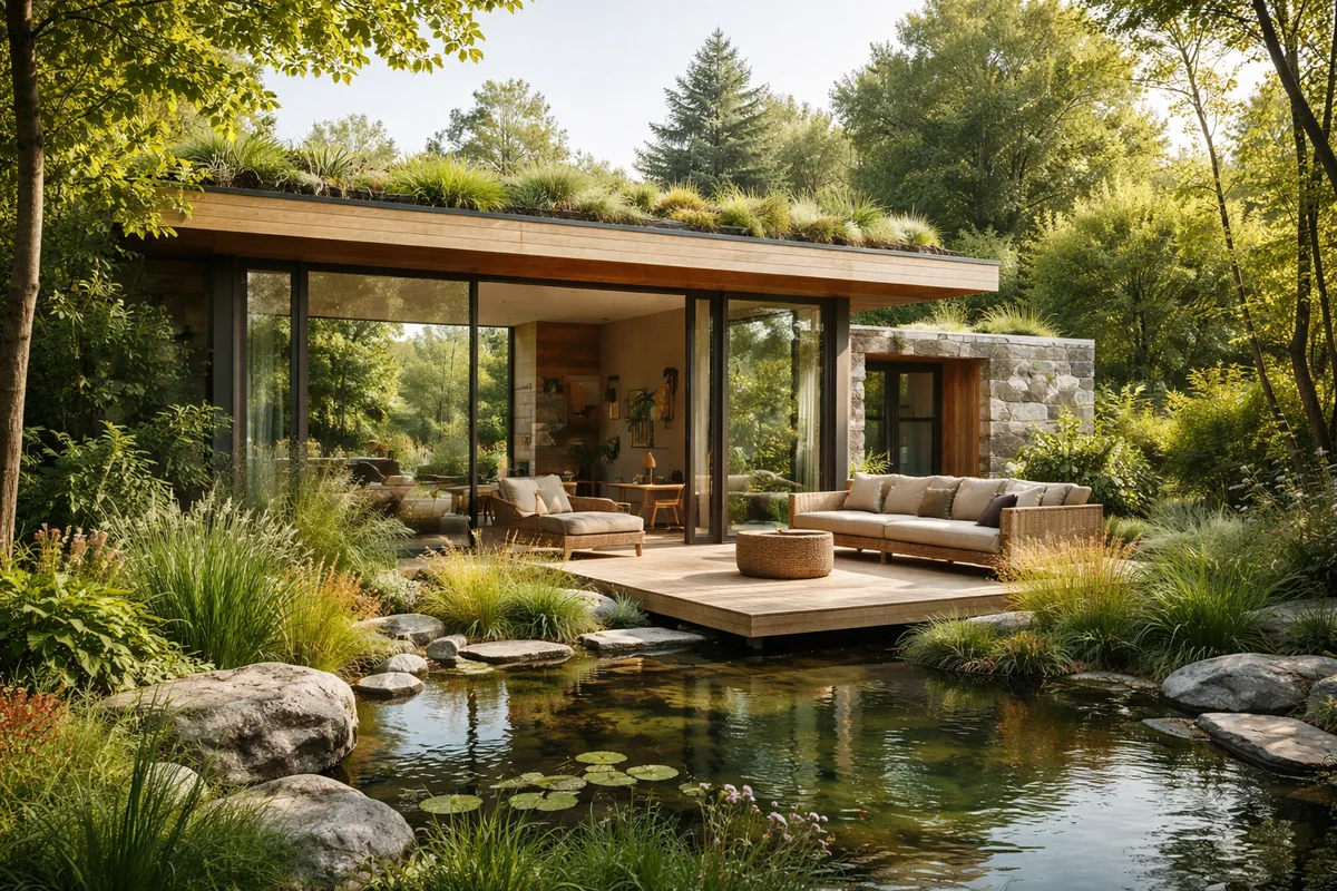 Comment aménager un habitat durable inspiré de la nature