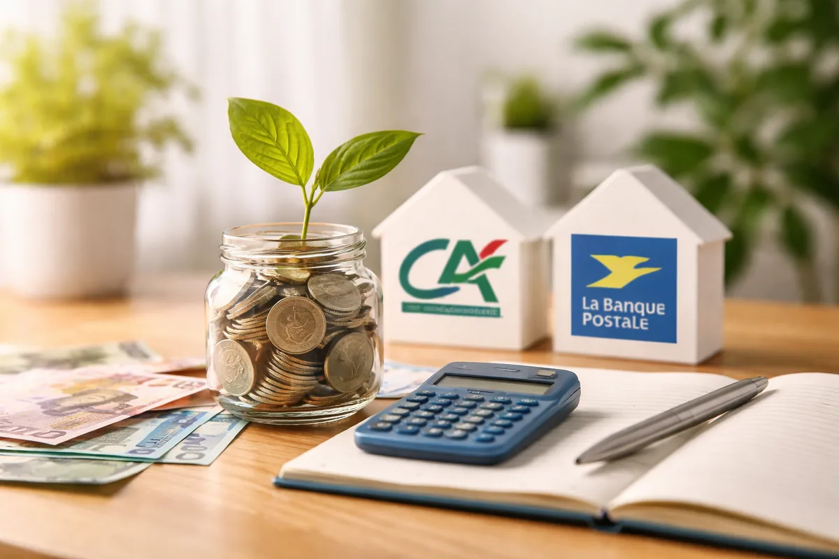 Comment choisir un compte d'épargne au Crédit Agricole ou à la Banque Postale