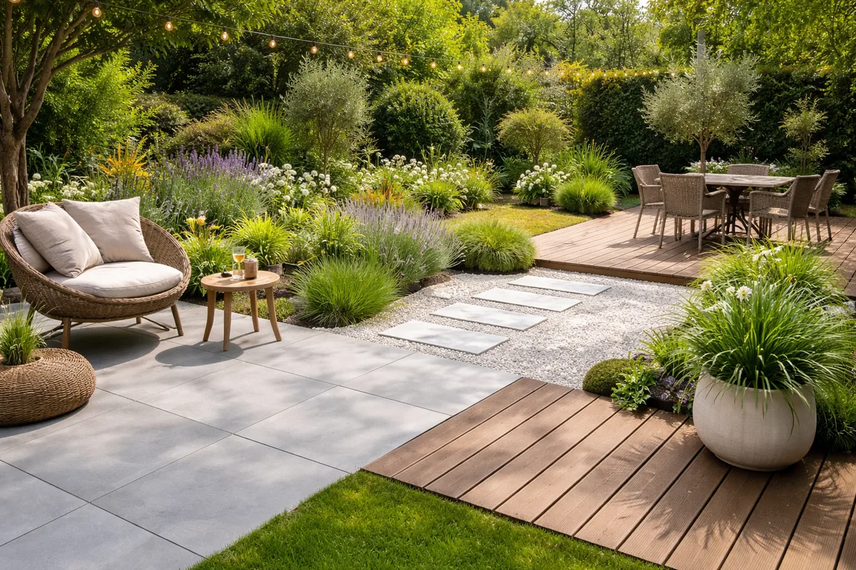 Comment choisir le revêtement de sol pour un jardin agréable et esthétique