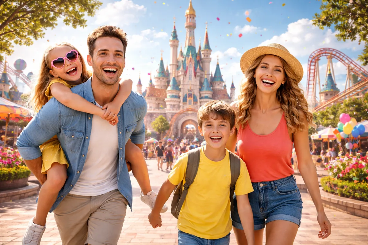 Comment planifier des vacances familiales inoubliables dans un parc d'attraction