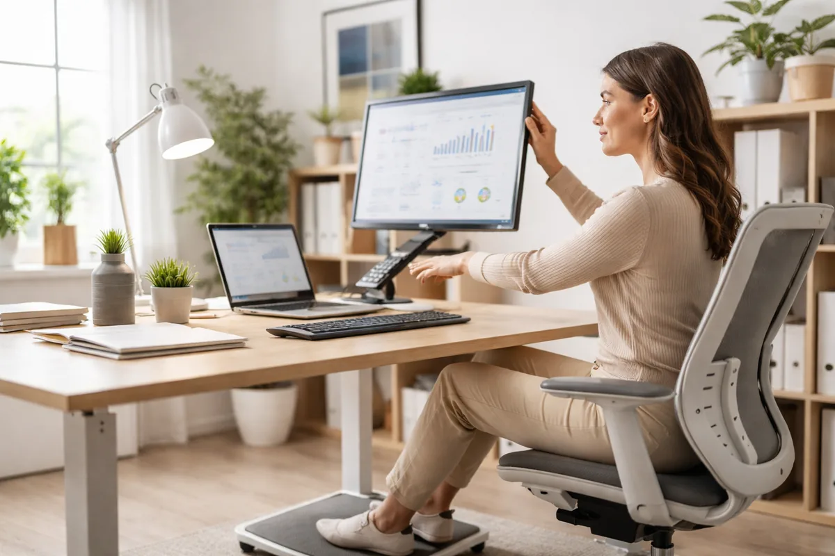 Adapter votre poste de travail pour prévenir les troubles musculo-squelettiques
