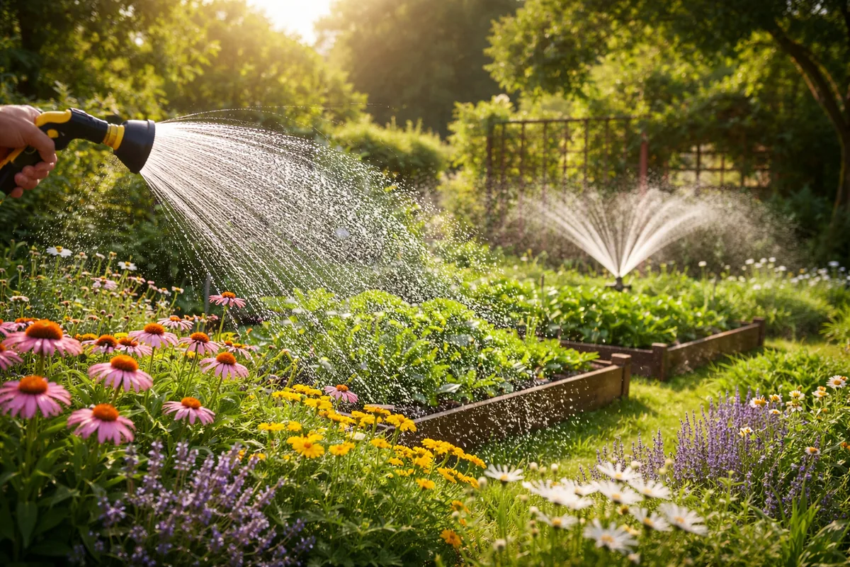 Comment choisir les meilleures méthodes d'arrosage pour un jardin prospère